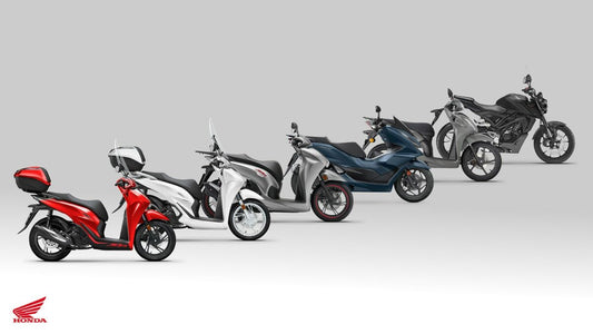 Honda SH 125, SH 350i, SH Mode y Honda Vision: La Gama Completa para Tu Renting Flexible en Switch Motion